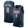 Dres Oklahoma City Thunder Jalen Williams Nike 2025-26 City Edition Crno Swingman